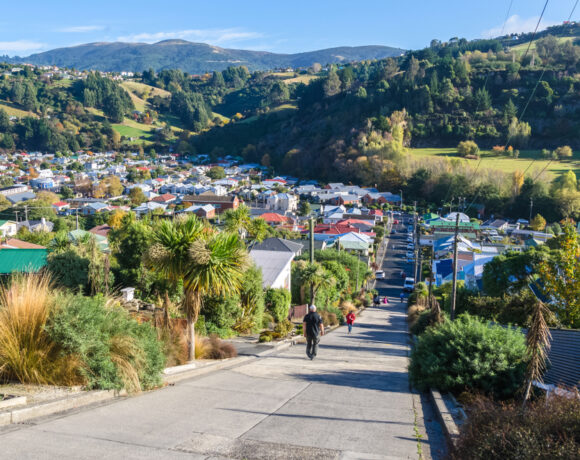 Baldwin,Street,Which,Is,Located,In,Dunedin,new,Zealand,Is,The