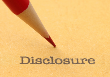 information to disclose to potential business buyers